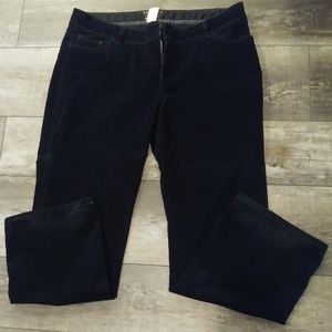 sonoma Low-Rise Flare Leg Corduroy Pants